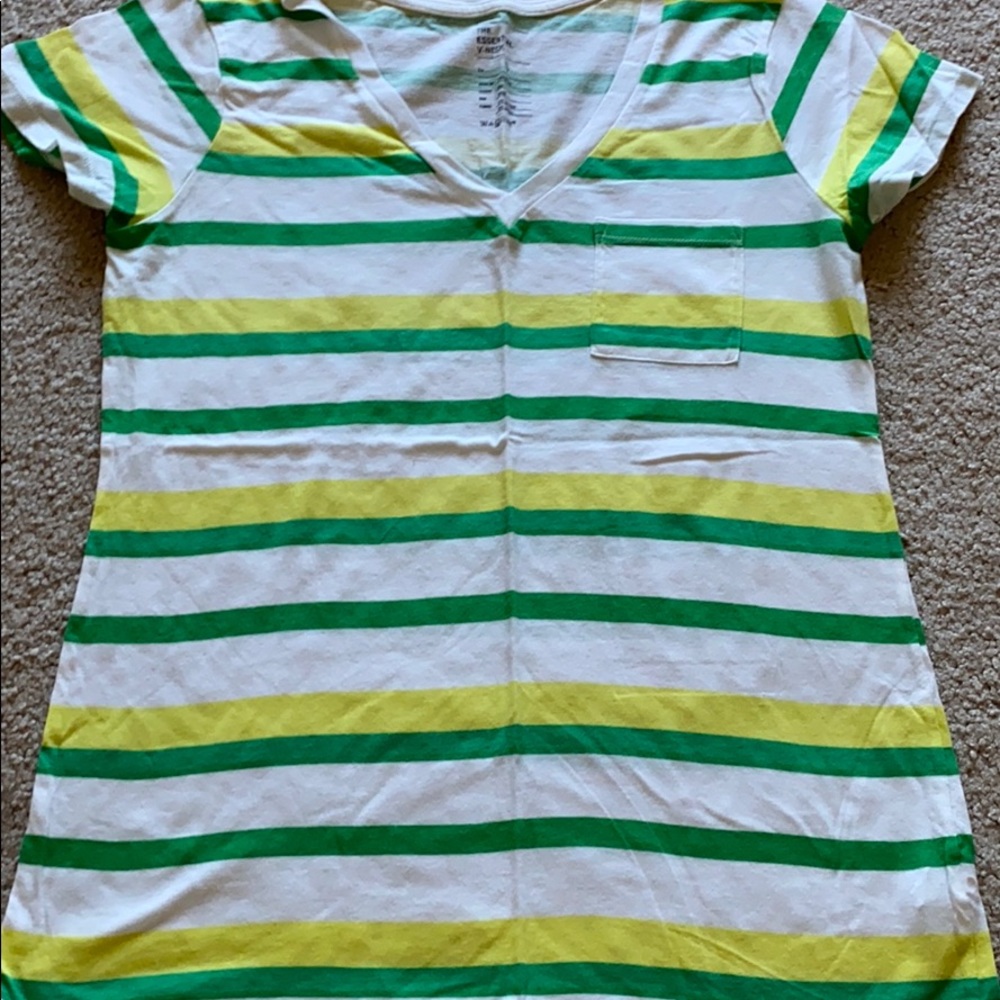 Striped pocket tee